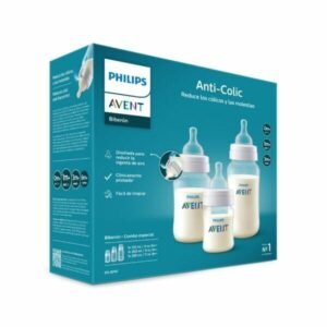 Mamaderas Avent anticolic refresh set 125ml, 260ml y 330ml