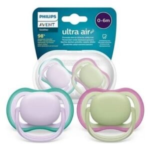 Chupete Avent ultra air 0-6m x2 liso