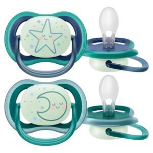 Chupete Avent ultra air nightime x2 6-18m