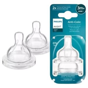 Tetina Avent anticolic refresh x2 3m+