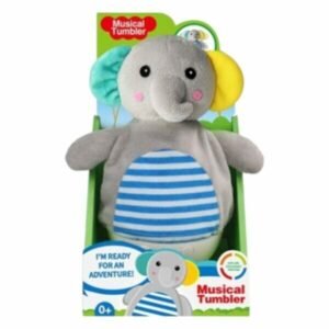 Peluche musical tumbler  elefante baby sunki