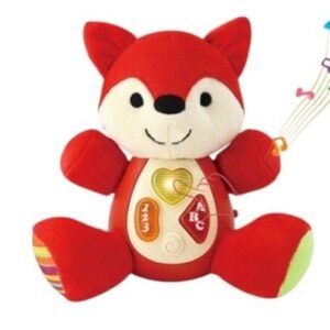 Peluche luz y sonido juega conmigo zorro