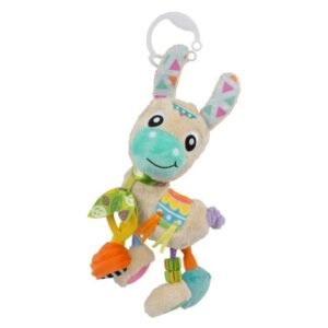 Colgante Sonajero Playgro Sensory friend lupe llama