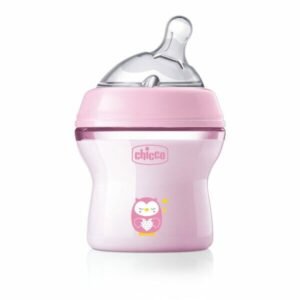 Mamadera Chicco natural feeling 150ml 0+ rosa