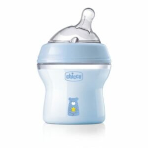 Mamadera Chicco natural feeling 150ml 0+ celeste