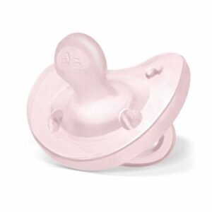 Chupete Chicco physio soft 0-6 silicona rosa pastel