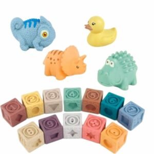Baby Favorite Set de Animales y cubos 16 piezas