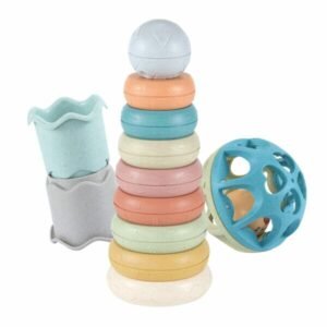 Baby Favorite Set de pelota encastre, torre apilable, baldes