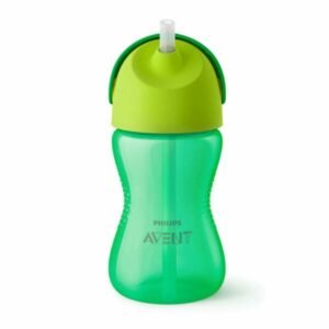 Vaso Avent straw cup 300ml verde