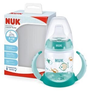 Vaso Nuk de aprendizaje con control de temperatura verde