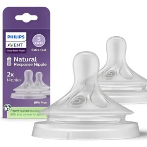 Tetina Avent natural response flujo ultra rápido x2 6m+