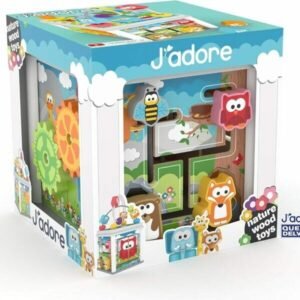 Jadore Cubo sensorial madera