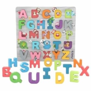 Letras puzzles pizarra Jadore