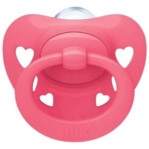 Chupete Nuk signature 6-18m x1 rosa