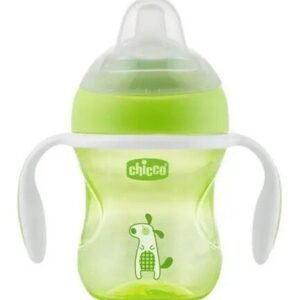 Vaso Chicco transition cup 4m+ verde