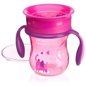 Vaso Chicco perfect cup 12m rosa