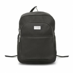 Mochila maternal Globba blondie lisa negro silver