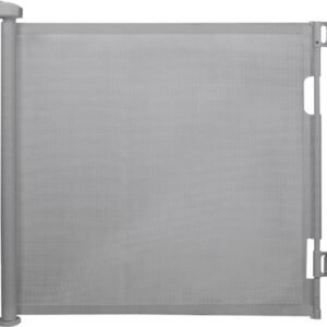 Puerta de seguridad retractil gris Mega Baby