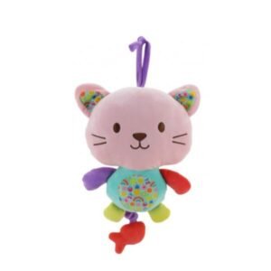 Cunero Woody Toys Musical Cabezón Gato