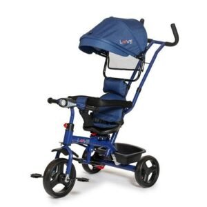 Triciclo completo giro 360° Azul