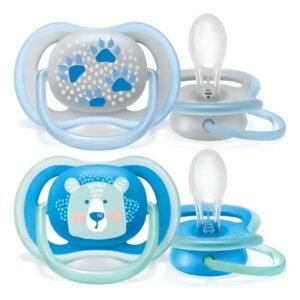 Chupete Avent ultra air animales x2 6-18 varon
