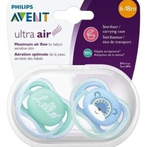 Chupete Avent ultra air  6-18 x 2 hello