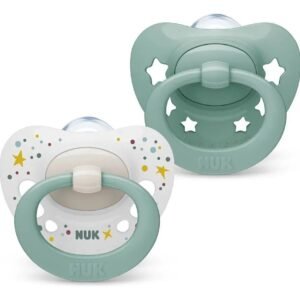 Chupete Nuk signature 0-6 x2 verde