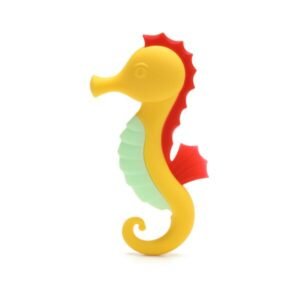 Mordillo Baby Innovation silicona hipocampo amarillo