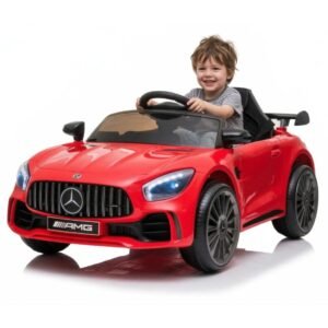 Auto a batería Mercedes Benz Rojo