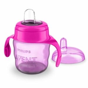 Vaso Avent easy 200ml rosa