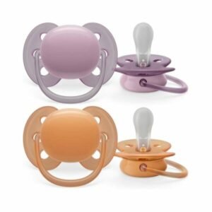 Chupete Avent ultra soft liso x2 6-18m