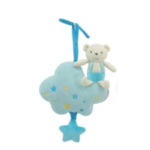 Cunero Woody Toys Musical Oso en Nube Celeste