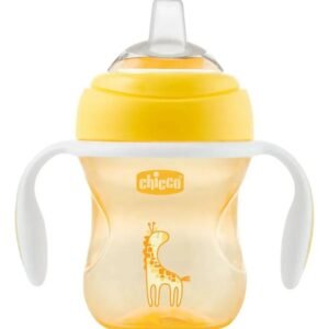 Vaso Chicco transition cup 4m+ amarillo