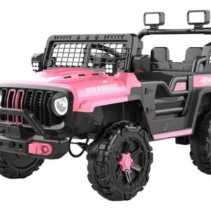 Jeep a batería recargable 6V rosa