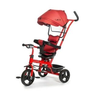 Triciclo completo giro 360° Rojo