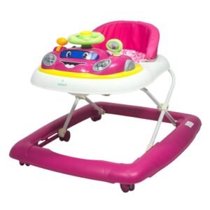 Andador auto Infanti rosa