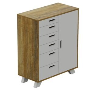 Cómoda Nórdica 90cm con 1 puerta