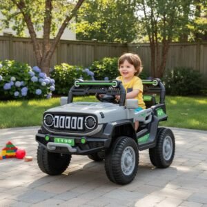 Auto a Batería Jeep 12V Gris