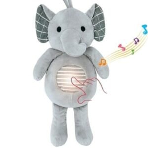 Cunero Baby Sunki Elefante con luz y sonido