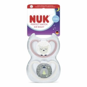 Chupete Nuk Perfect Match Air Noche 0-6 Oveja / Luciernaga