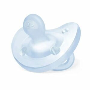 Chupete Chicco physio soft 0-6 silicona celeste pastel