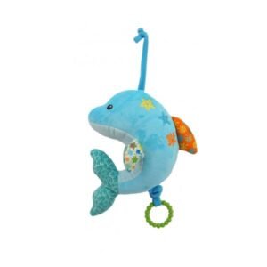 Cunero Woody Toys Delfin Celeste