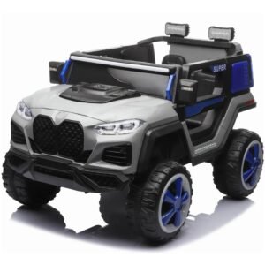 Auto Camioneta a Batería 12 Volt Gris/Azul