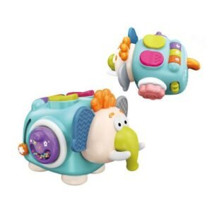 Loopi Elefante Didactico con Mordillo y Sonajero