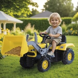 Tractor a Pedal con Excavadora