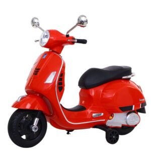 Moto a Batería Retro Roja