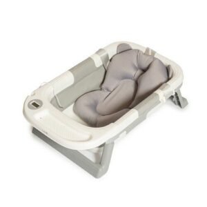 Bañera Love Plegable con Reductor y Termometro Gris