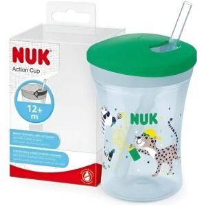 Vaso Nuk Action Cup 230ml Leopardo Verde