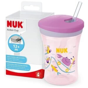 Vaso Nuk Action Cup 230ml Pez Violeta