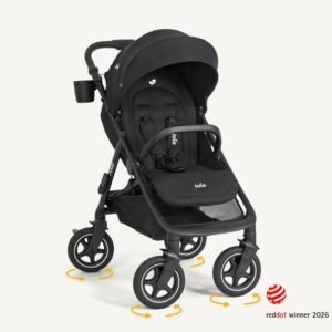 Coche de Paseo Joie Mydrift Raven Negro